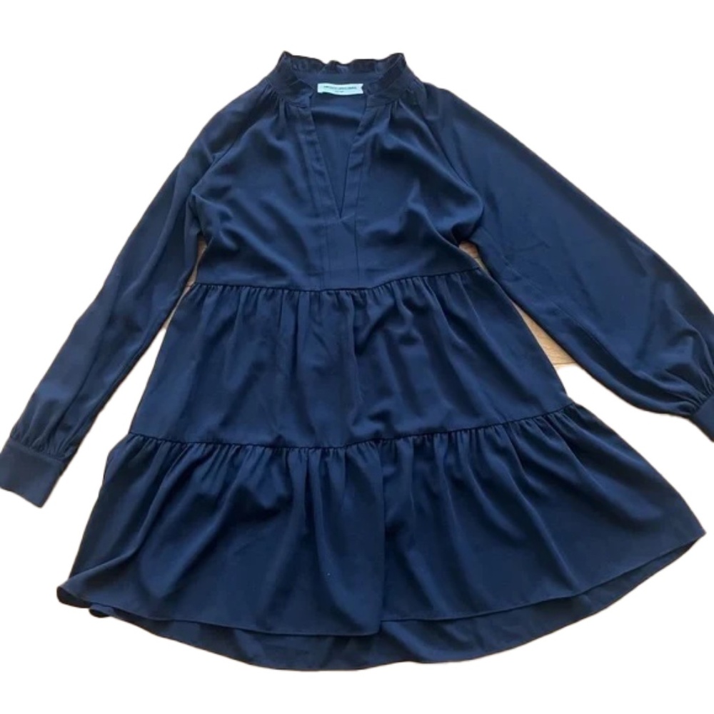 Amanda Uprichard Saffron Long Sleeved Mini Dress